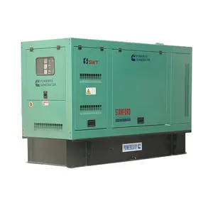 SWT Factory 100kva 50Hz 400V Portable Silent Diesel Generator Price with engine 6BTAA5.9-G2