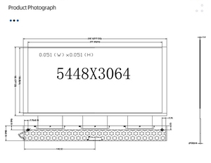 Driver Board 12.8inch 6K Black and White LCD Display 5448*3064 High Transmittance Large Size 12.8 Inch Mono Lcd for <b>3D</b> <b>Printer</b> 1 - Product Image 2