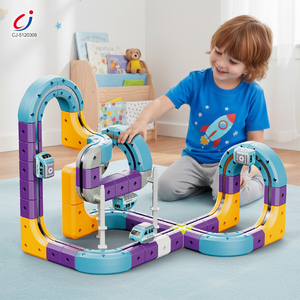Chengji Circuit de rail de lévitation à grande vitesse, jouet éducatif pour enfants, avec blocs de construction magnétiques - Product Image 3