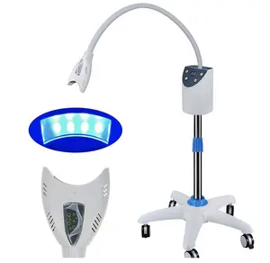 Dental Mobile Teeth Whitening Instrument Cold Light Column with Monochrome Blue Light Salon Equipment Clinic Beauty Whitening