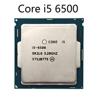 Prosesor CPU Core i5 6500 Generasi ke-6 Intl, CPU Asli Grade A Teruji 3.2GHz LGA1151 Untuk Desktop