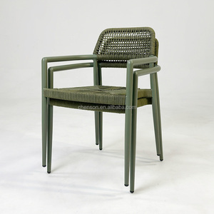 Silla de Patio para Exteriores, Silla de Comedor para Restaurante, Muebles de Bistro, Silla de Jardín de Mimbre y Ratán para Exteriores - Product Image 5