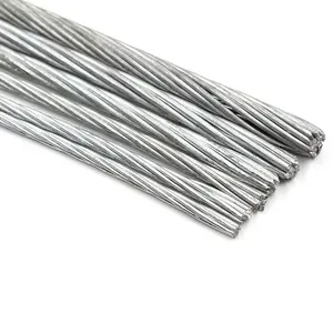 Hot Dipped Galvanized Steel Wire Strand 7 wire strand galvanized steel cable 3/8