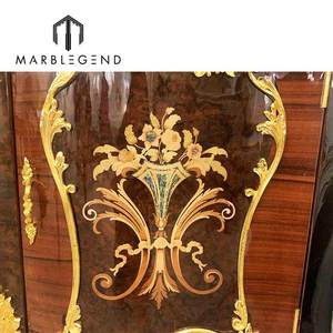 Meuble de salle à manger de luxe pour villa, vitrine à vin classique, armoire de rangement royale, vitrine à vin - Product Image 6