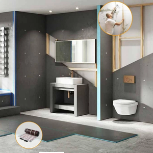 Base de Ducha Estándar <span class=keywords><strong>Wedi</strong></span> de Espuma XPS Recubierta de Cemento, Compatible con Drenaje Lineal para Baño de Vapor, Materiales para Colocación de Azulejos en Cuartos Húmedos - Product Image 2