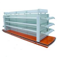 Présentoir autoportant pour tapis de sol de supermarché / Présentoir pour coussins de voiture en magasin de détail