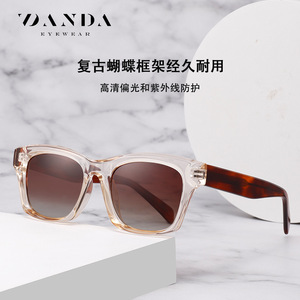 Danda <b>Sunglasses</b> S31113 Women Polarized UV400 TR90 Acetate Frame Type 3 Sunshades Outdoor Fashion - Product Image 3