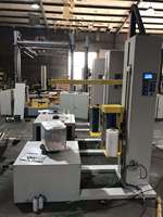 Vente d'usine automatique PLC contrôle Mini machine d'emballage à film étirable machine d'emballage de boîtes en carton
