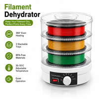 Déshydrateur alimentaire électrique professionnel 3 plateaux pour usage domestique, déshydrateur multi-niveaux pour fruits/légumes, économe en énergie