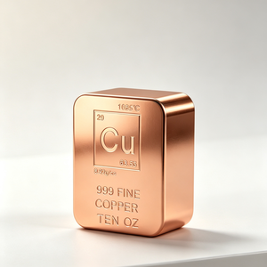 Barre de cuivre pur à 99,9 %, 10 oz, en promotion, pour investissement et collection - Product Image 3