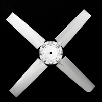 Fabricant OEM/ODM de pales d'hélice axiales pour compresseur d'air, en plastique, 4 pales en nylon, diamètre 350-1340 mm, débit d'air élevé