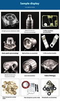 Pièces usinées CNC de haute précision sur mesure en aluminium et acier inoxydable, fraisage, tournage, perçage, brochage, électroérosion à fil, 3D pour
