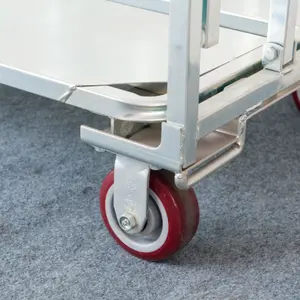 Ndustrial-muebles de logística oldables, carrito deportivo