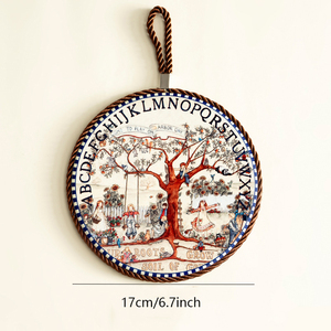 Cổ Điển 6.7 Inch Gốm Nhà Bếp Treo Nồi Đệm Pan Mat Bàn Ăn Cách Nhiệt Non-Slip Chịu Nhiệt Pad & Mat - Product Image 3