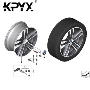 Capteur de système de surveillance de la pression des pneus TPMS pour Mini Cooper Communicator SUV <span class=keywords><strong>Cabrio</strong></span> Hatchback 433MHz 36106881890 - Product Image 6