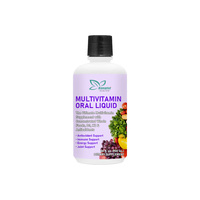 Liquide Oral Multivitaminé de Haute Qualité avec Vitamine D3, Utile pour la Production d'Énergie et le Soutien Antioxydant