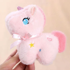 Nouvel Arrivage – Pendentif Licorne Kawaii 3D de 12 cm en Tissu Coton Doux, Anti-Stress, Animal en Peluche de Dessin Animé, Breloque de Sac, Porte-clés Mousqueton - Product Image 4