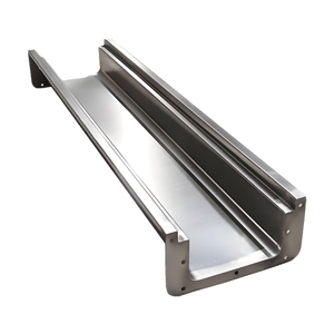 Personalizzabile <span class=keywords><strong>12</strong></span> metri 304L in acciaio inox grondaia a prova di umidità a forma di U scanalatura a prova di umidità per officine testurizzate impermeabili - Product Image 2