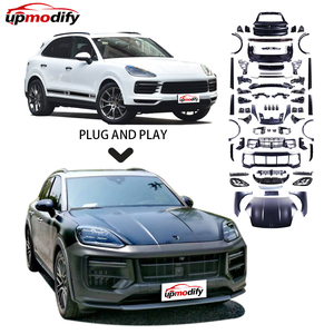 ชุดแต่งตัวถังรถยนต์ <span class=keywords><strong>Porsche</strong></span> <span class=keywords><strong>Cayenne</strong></span> 9Y0.1 ปี 2018-2023 อัพเกรดเป็นรุ่น 2024 9Y0.2 ชุดกันชน - Product Image 1