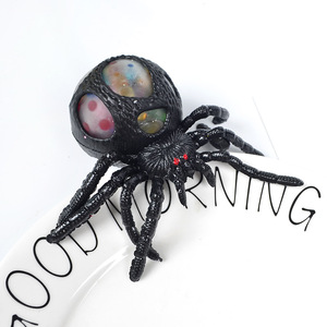 High Quality Novelty TPR Halloween Animal Spider Shape Soft Slow Rebound Stretch Squeeze Stress Relief <b>Squishy</b> Toys for Kids - Product Image 4