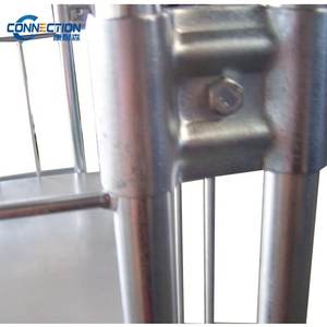 Warehouse Steel <strong>Trolley</strong> Cart Nest <strong>Away</strong> <strong>Folding</strong> Shelf Truck Mesh Storage Logistics Vehicles - Product Image 6