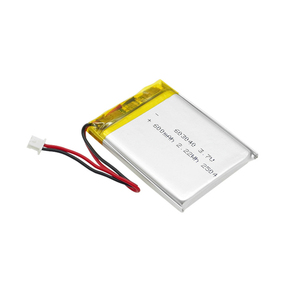 ก้อนแบตเตอรี่ Li-ion ขนาด3.7V 600mAh 603040กระเป๋าโพลีเมอร์ลิเธียมชาร์จไฟได้สำหรับลำโพง - Product Image 4