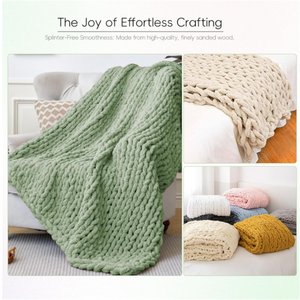 ผ้าห่มทอผืนใหญ่ขนาด70นิ้วแบบพับได้และพกพาได้สำหรับผ้าห่มขนาดใหญ่งานประดิษฐ์ทำด้วยตัวเอง - Product Image 3