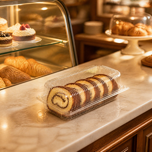 Contenedor Desechable Transparente de PET para Pasteles, Croissants, Muffins, Donuts, Bizcochos Suizos, Venta al por Mayor y Menor, OEM - Product Image 6
