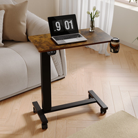 Bureau électrique réglable en hauteur, table réglable à une seule jambe, bureau à une colonne, mini bureau d'ordinateur, petite table basse de bureau, petite maison