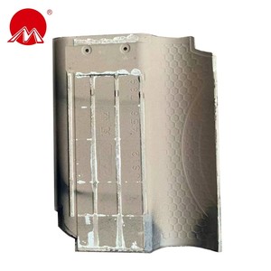 Teja de techo romana de cerámica china moderna, diseño corrugado resistente al calor para escuela, apartamento, Hotel, almacén, <span class=keywords><strong>precio</strong></span> competitivo - Product Image 2