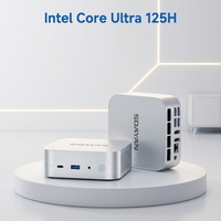 Oferta Especial MQi14-Ultra Mini PC Intel Ultra 5 125H Integrado LPDDR5 PCIe3 NVMe SSD 2.5G LAN WiFi6 BT5.2 Win11 Pro