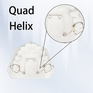 อุปกรณ์จัดฟันแบบ Quad Helix สำหรับขยายหลังคาฟัน แก้ไขปัญหาฟันกัดแบบไขว้ ปรับแต่งได้ตามต้องการ - Product Image 4