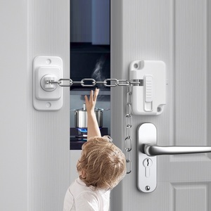 Đồ nội thất Khóa cửa sổ giới hạn Bảo vệ cửa sổ trượt cao tầng Ra Ngoài-mở vào trong-Định vị mở nhựa + không gỉ - Product Image 2