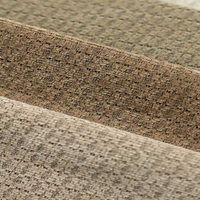 Tissu d'ameublement minimaliste 100% polyester, teint en fil, chenille jacquard tricoté, respirant, occultant, ignifuge, personnalisé pour filles