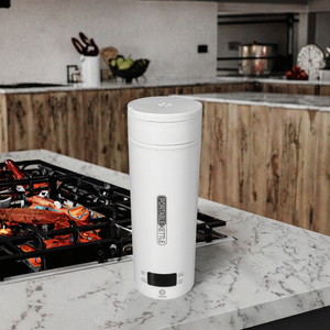 Vaso Eléctrico Inteligente con Calefacción Vesub, 500 ml, Acero Inoxidable, <span class=keywords><strong>Autocalentable</strong></span>, Carga USB, 12-24 Horas de Temperatura, para Oficina - Product Image 3