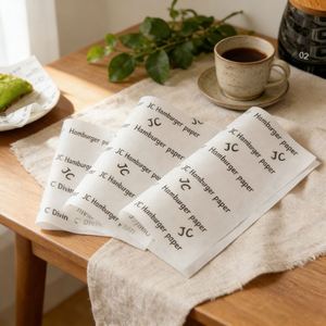 Wholesale Custom Grease Proof and Baking <b>Greaseproof</b> <b>Paper</b> Hot Sale Hamburger <b>Paper</b> Food Safe Printed <b>Greaseproof</b> <b>Paper</b> - Product Image 3