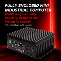 UNO Quad Core N95 N97 Mini PC RS485 RS232 3G 4G LTE Ordinateur Industriel Sans Ventilateur Avec Double LAN Double Emplacement COM SIM I7 Intel 12 Gen