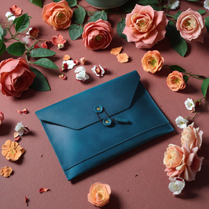 Bolsa para ordenador portátil de piel de vaca de capa superior, maletín de cuero auténtico de lujo, bolsa organizadora portátil para documentos - Product Image 4