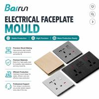 Molde Duradero para Simulación de Flujo de Material, Placa de Pared de PC Ignífuga, Fabricante Profesional de Moldes de Inyección de Precisión