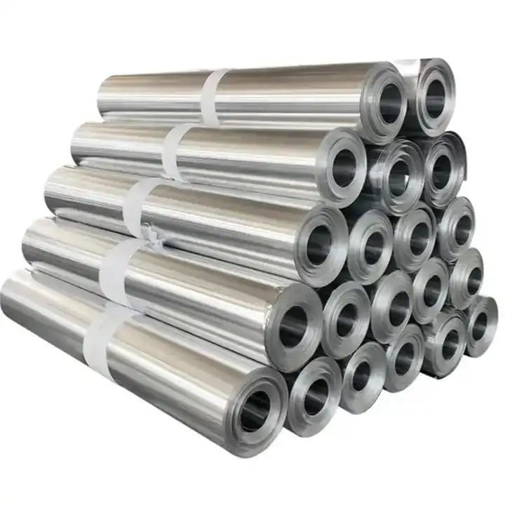 Bobine d'aluminium de qualité supérieure Surface argentée 3003 bobine d'aluminium 4047 feuille d'aluminium rouleau prix d'usine