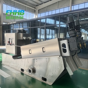 Tiết kiệm năng lượng rắn-lỏng separator, bùn nồng độ và khử nước thiết bị, vít dewatering máy - Product Image 5