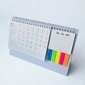 Calendario de escritorio de diseño especial, encuadernación en espiral personalizada, servicio de impresión, precio barato, profesional, 3 meses - Product Image 6