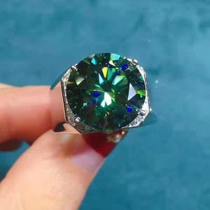 Nhẫn màu xanh lam 10 Cara mới với tám trái tim và tám mũi tên, phong cách nam Độc Đoán, trang sức rực lửa và đầy màu sắc của ông chủ - Product Image 2