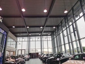 Leichte Stahl konstruktion Hangar dach Vorgefertigte Lager konstruktion <span class=keywords><strong>mit</strong></span> Glaswand - Product Image 3