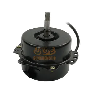 Sunchonglic 공장은 고성능 저소음 블랙 케이싱 AC 220V 환기 팬 모터를 만들었습니다