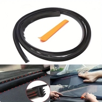 Bande d'étanchéité en caoutchouc pour voiture de 1,6 m, bande d'étanchéité pour tableau de bord, isolation phonique, bandes en caoutchouc universelles pour joint d'étanchéité