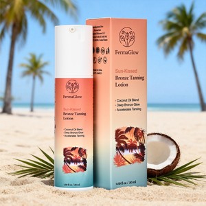 Lotion Accélératrice de Bronzage Graduel DHA Erythrulose Marque Blanche pour <span class=keywords><strong>Solarium</strong></span> – Vente en Gros, Effet Picotant - Product Image 2