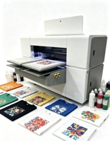 Imprimante DTG double station avec tête d'impression I3200, machine d'impression numérique de vêtements pour vêtements en coton personnalisés