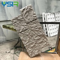 Panel Dinding Dekoratif Eksterior Batu Budaya Buatan Tiruan PU Poliuretan Harga Jual Langsung Pabrik Linyi Yansen