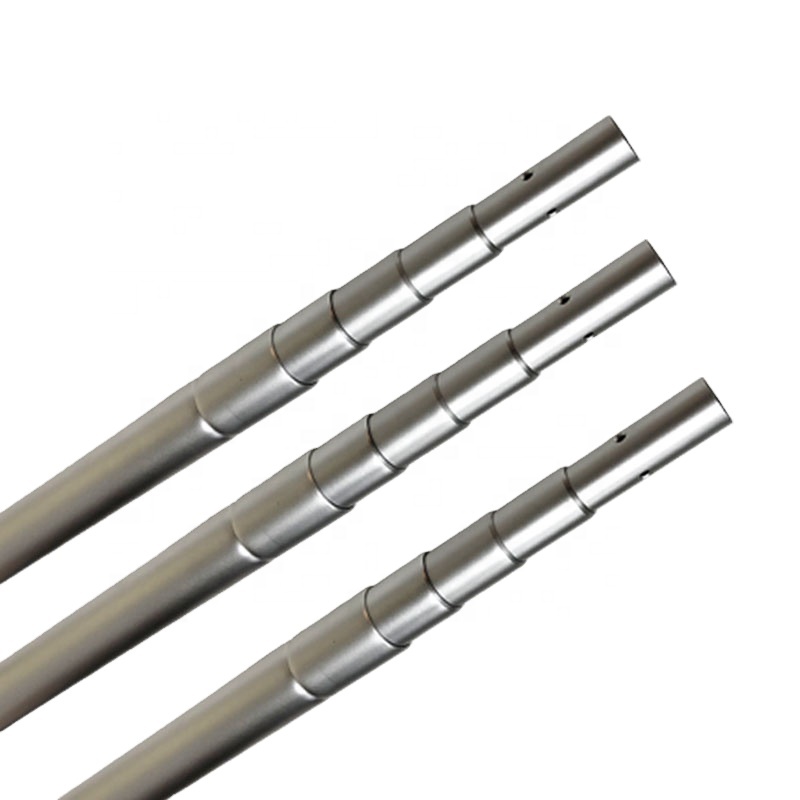 Сверхпрочная алюминиевая телескопическая трубка с профессиональным замком